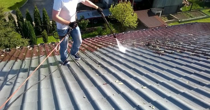 czyszczenie dachu