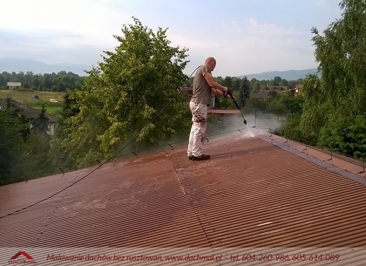 malowanie dachów firma dachmal