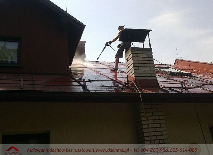 Malowanie dachu Bieruń