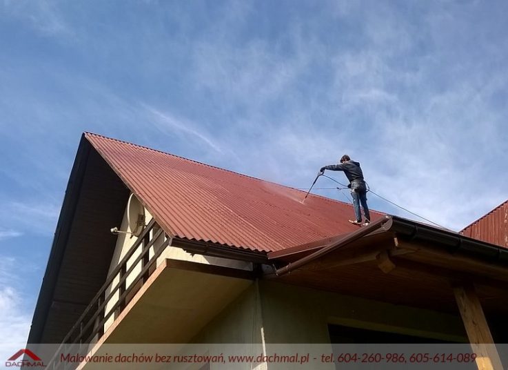 Malowanie dachu Katowice
