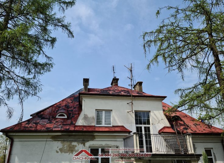 Malowanie dachu Cieszyn