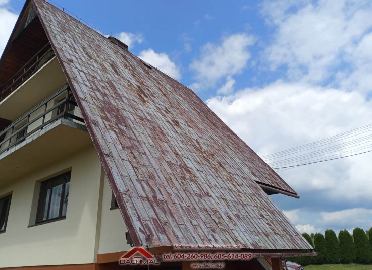 Malowanie dachu Małopolska