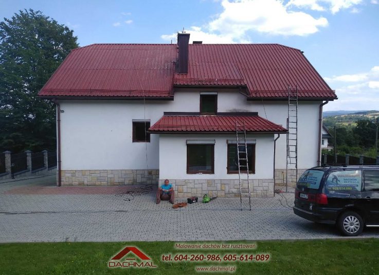 Malowanie dachu Ruda Śląska