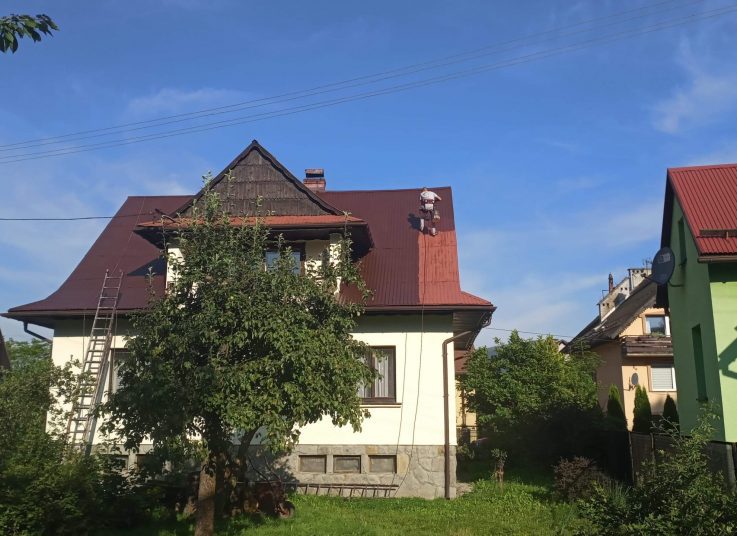 Malowanie dachu Węgierska Górka