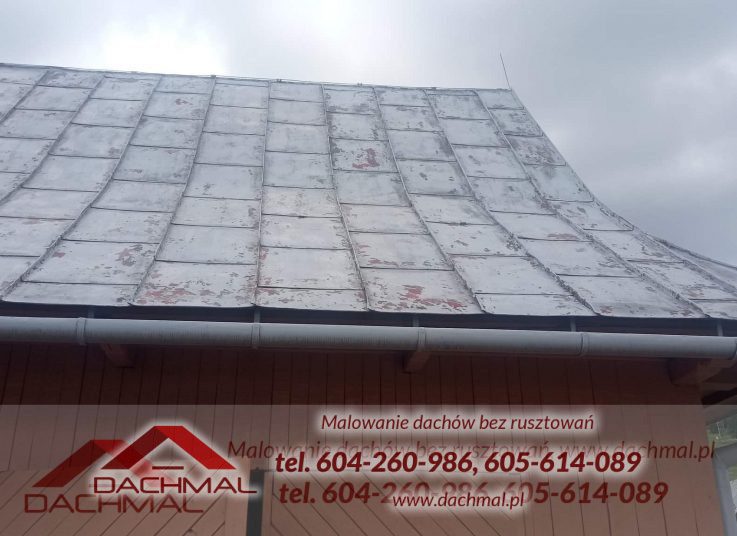 Malowanie-dachu-Zakopane-RAL8017-braz-czekolada-7